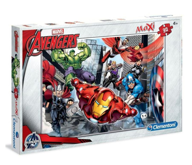 Clementoni Puzzle Maxi 30 el. Avengers - 478560 - zdjęcie