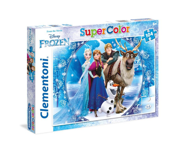 Clementoni Puzzle Disney 104 el. Frozen - 478585 - zdjęcie