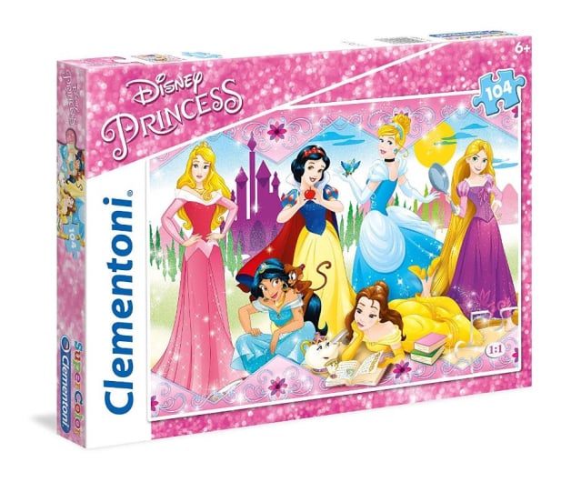 Clementoni Puzzle Disney 104 el. Princess - 478598 - zdjęcie