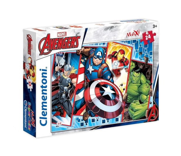 Clementoni Puzzle 24 Maxi The Avengers - 478615 - zdjęcie