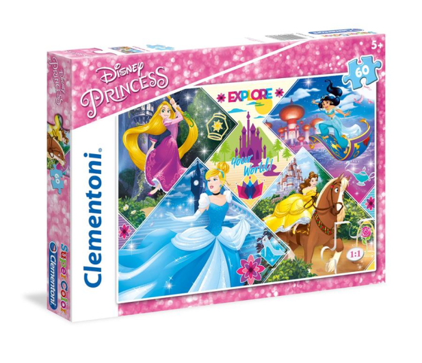 Clementoni Puzzle Disney 60 el Princess - 478738 - zdjęcie