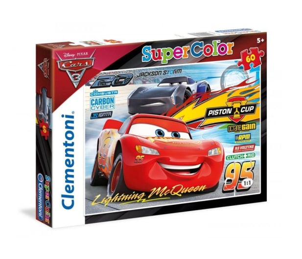 Clementoni Puzzle Disney 60 el. Cars 3 - 478721 - zdjęcie 1