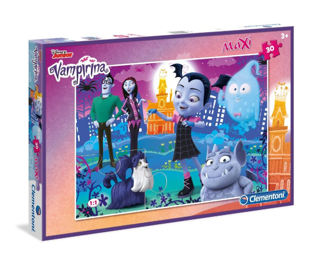 Clementoni Puzzle Disney Maxi 30 el. Vampirina - 478760 - zdjęcie