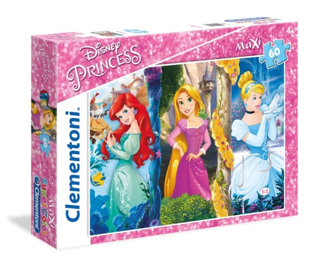 Clementoni Puzzle Disney Maxi 60 el. Princess - 478762 - zdjęcie