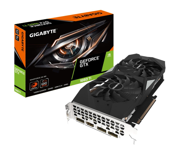 Gigabyte GeForce GTX 1660 Ti WINDFORCE OC 6GB GDDR6 - 480514 - zdjęcie