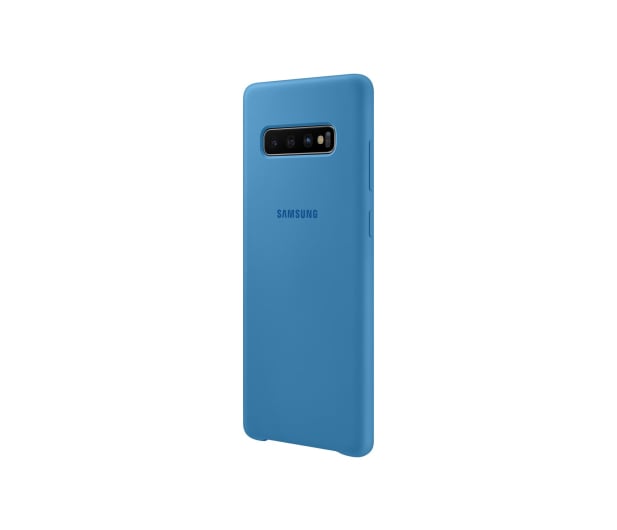 Samsung Silicone Cover do Galaxy S10+ niebieski - 478390 - zdjęcie 4