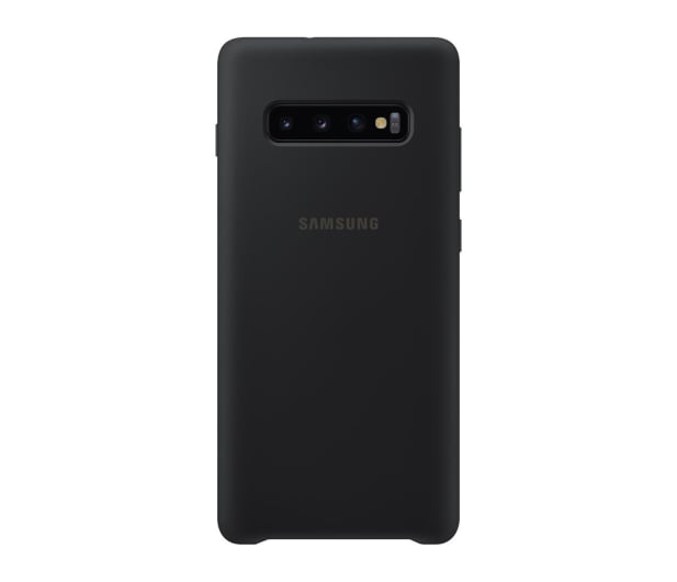 Samsung Silicone Cover do Galaxy S10+ czarny - 478388 - zdjęcie