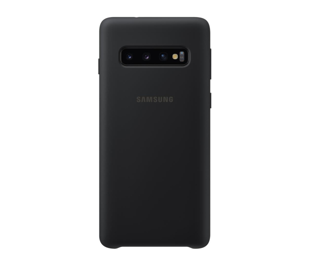 Samsung Silicone Cover do Galaxy S10 czarny - 478351 - zdjęcie