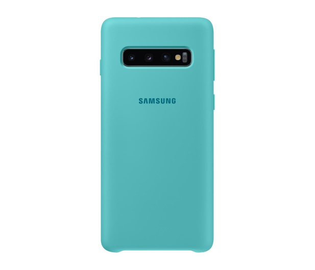 Samsung Silicone Cover do Galaxy S10 zielony - 478357 - zdjęcie