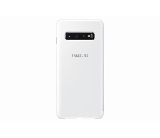 Samsung Clear View Cover do Galaxy S10 biały - 478344 - zdjęcie 4