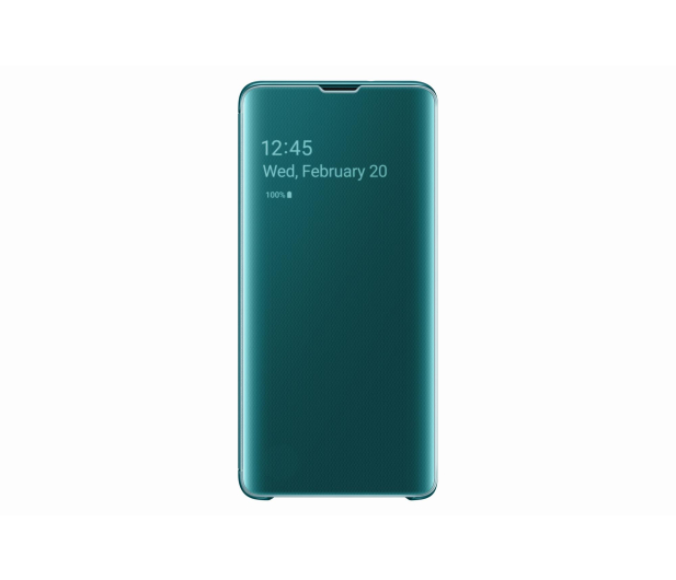Samsung Clear View Cover do Galaxy S10 zielony - 478345 - zdjęcie 2