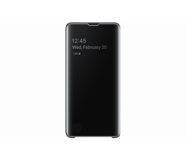 Samsung Clear View Cover do Galaxy S10 czarny - 478342 - zdjęcie 2