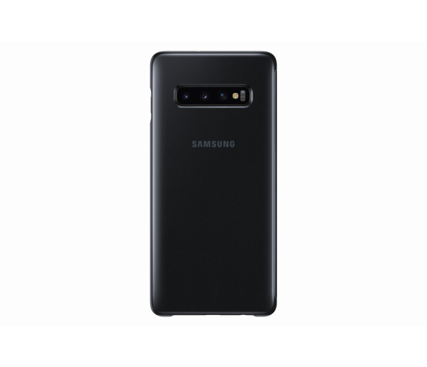 Samsung Clear View Cover do Galaxy S10+ czarny - 478383 - zdjęcie 4