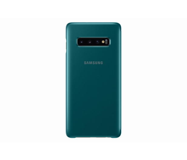 Samsung Clear View Cover do Galaxy S10+ zielony - 478385 - zdjęcie 4