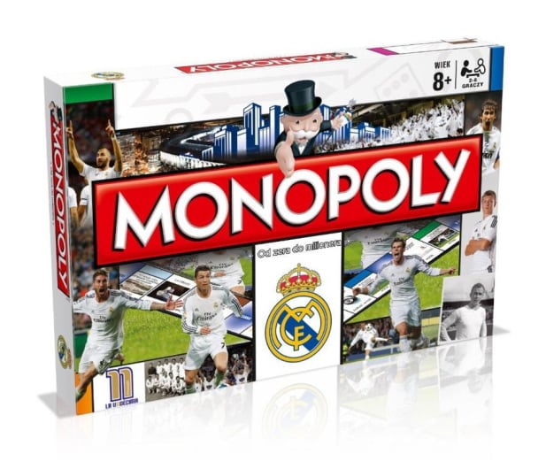 Winning Moves Monopoly Real Madrid PL - 476715 - zdjęcie