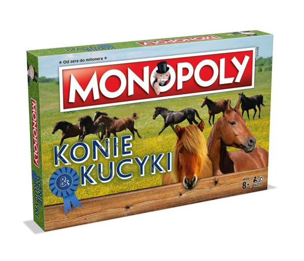 Winning Moves Monopoly Konie i kucyki - 476709 - zdjęcie