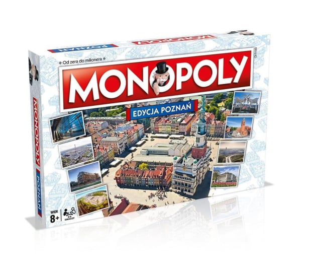 Winning Moves Monopoly Poznań - 476710 - zdjęcie