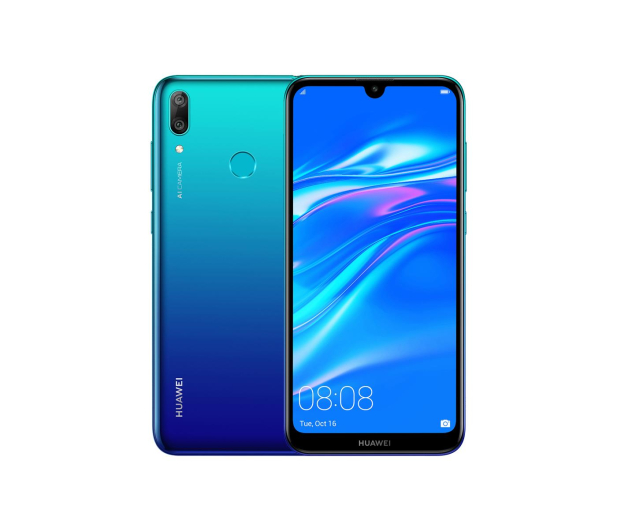 Huawei Y7 2019 niebieski - 479879 - zdjęcie
