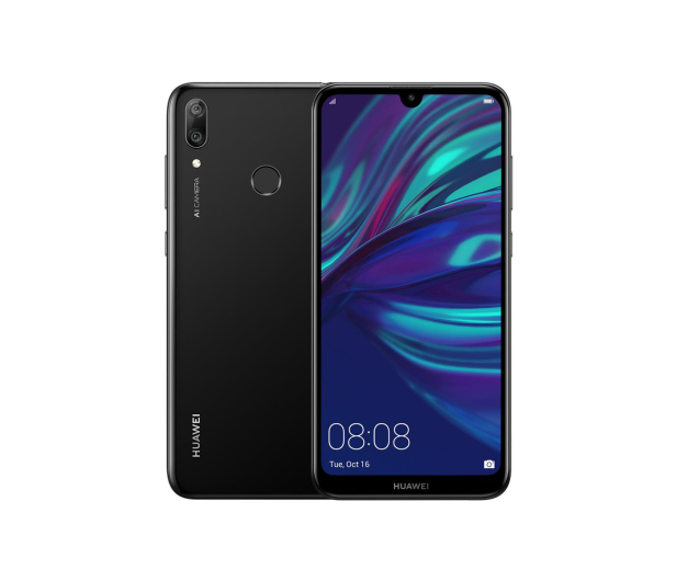 Huawei Y7 2019 czarny - 479880 - zdjęcie