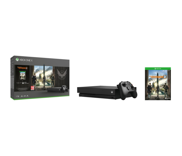Microsoft Xbox One X 1TB + The Division2 - 481287 - zdjęcie 7