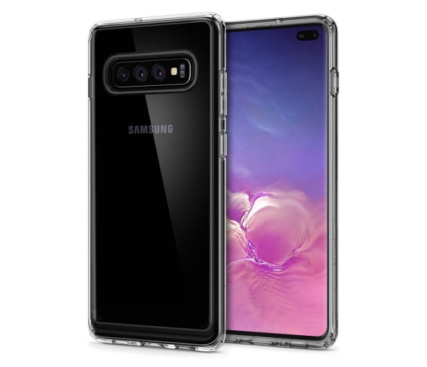 Spigen Crystal Hybrid do Samsung Galaxy S10+ Clear - 479314 - zdjęcie