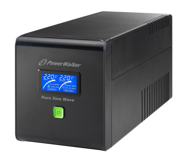 Power Walker VI 1000 PSW (1000VA/700W, 4xFR, AVR, USB, LCD) - 474119 - zdjęcie