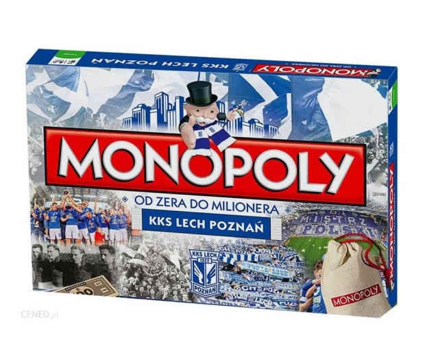 Winning Moves Monopoly Lech Poznań - 476714 - zdjęcie