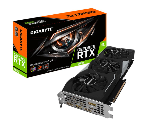 Gigabyte GeForce RTX 2060 GAMING OC PRO 6G GDDR6 - 475828 - zdjęcie