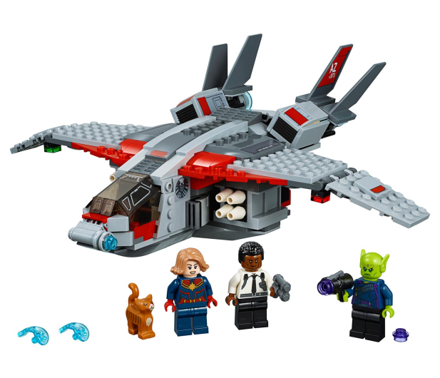 LEGO Marvel Super Heroes Kapitan Marvel i atak Skrullów - 485904 - zdjęcie 2