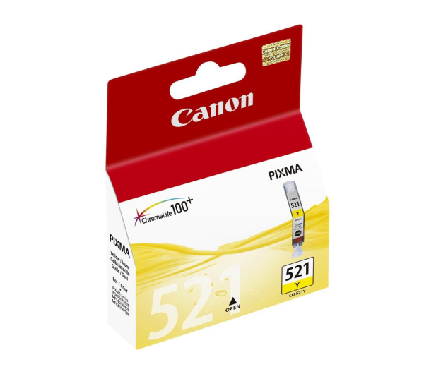 Canon CLI-521Y yellow 9ml - 38685 - zdjęcie