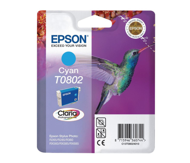 Epson T0802 cyan 7,4ml - 25709 - zdjęcie