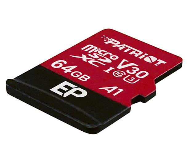 Patriot 64GB EP microSDXC 100/80MB (odczyt/zapis) - 485619 - zdjęcie 2