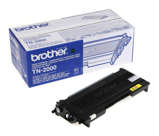 Brother TN2000 black 2500str. - 26257 - zdjęcie