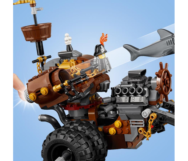 LEGO Movie Trójkołowiec Stalowobrodego - 487333 - zdjęcie 5