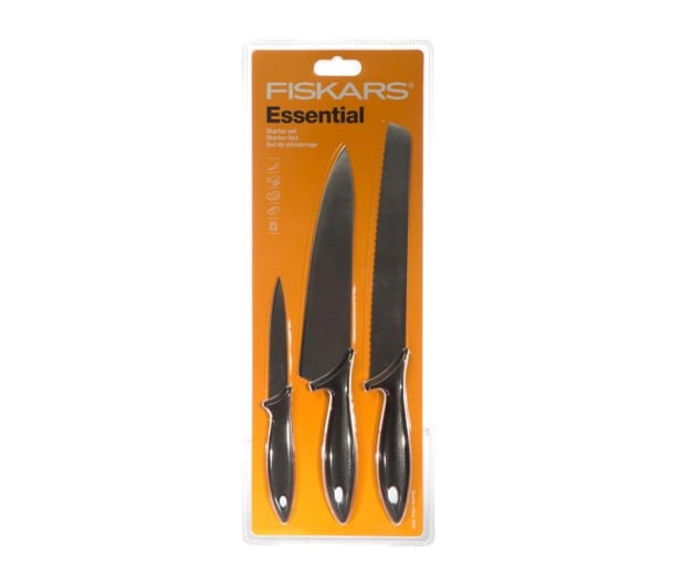 Fiskars Essential Zestaw 3 noży 1023784 - 487055 - zdjęcie 2