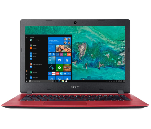 Acer Aspire 1 N4000/4GB/64/Win10 FHD Czerwony - 494322 - zdjęcie 3