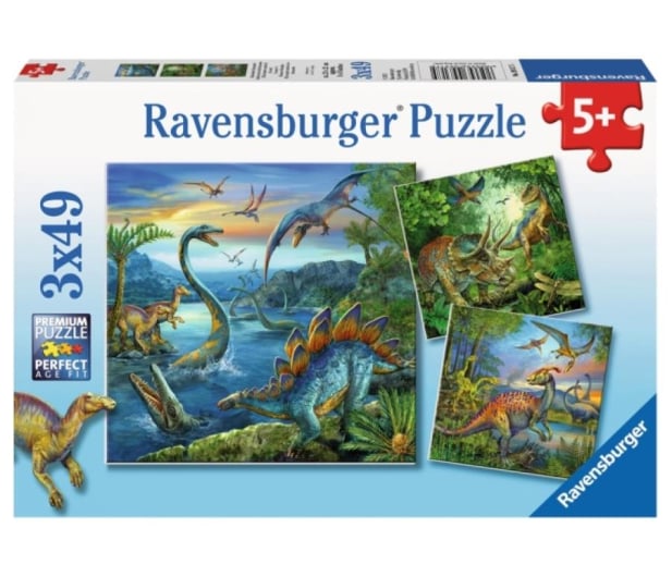 Ravensburger Fascynacja dinozaurami - 482436 - zdjęcie