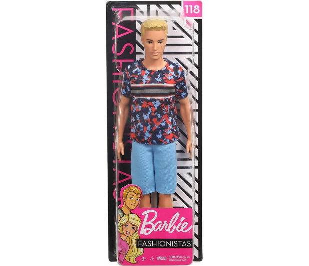 Barbie Stylowy Ken blondyn - 484535 - zdjęcie 4