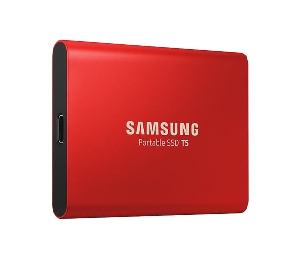 Samsung Portable SSD T5 500GB  USB 3.1 Czerwony - 490284 - zdjęcie 3