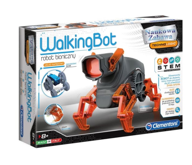 Clementoni Walking Bot Chodzący Robot - 478798 - zdjęcie