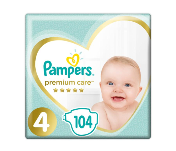 Pampers Premium Care 4 Maxi Na Miesiąc 104szt - 307932 - zdjęcie