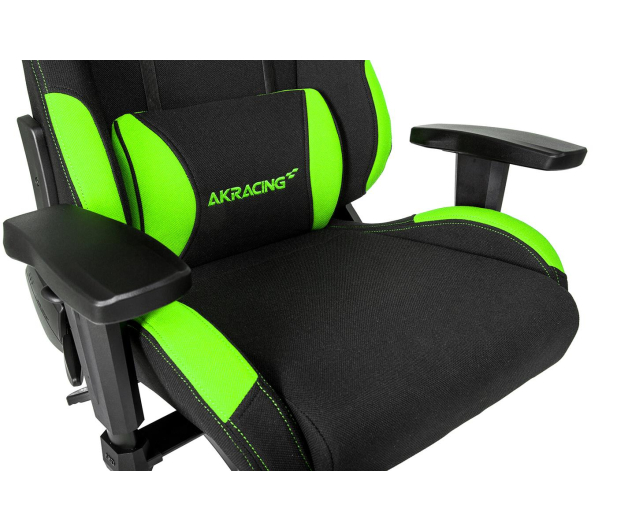 AKRACING Gaming Chair (Czarno-Zielony) - 312257 - zdjęcie 9