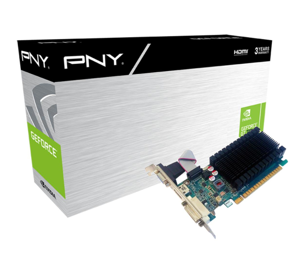 PNY GeForce GT 710 1GB DDR3 - 492487 - zdjęcie