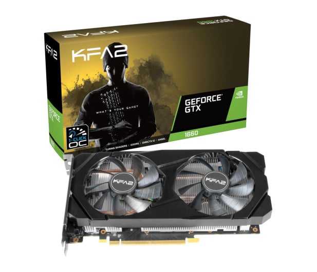 KFA2 GeForce GTX 1660 1-Click OC 6GB GDDR5 - 492963 - zdjęcie