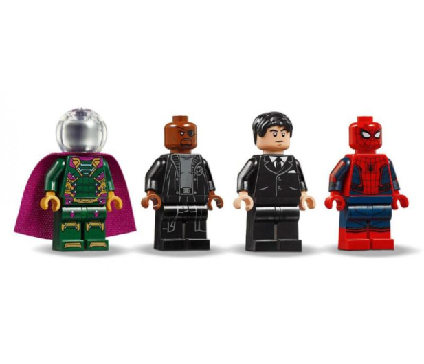 LEGO Marvel Spider-Man Odrzutowiec Starka i atak dronów - 493455 - zdjęcie 4