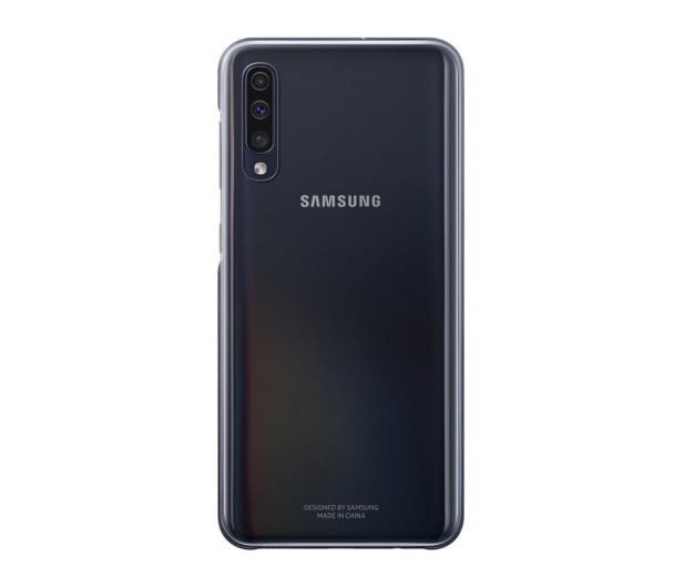 Samsung Gradation cover do Galaxy A50 czarne - 493083 - zdjęcie