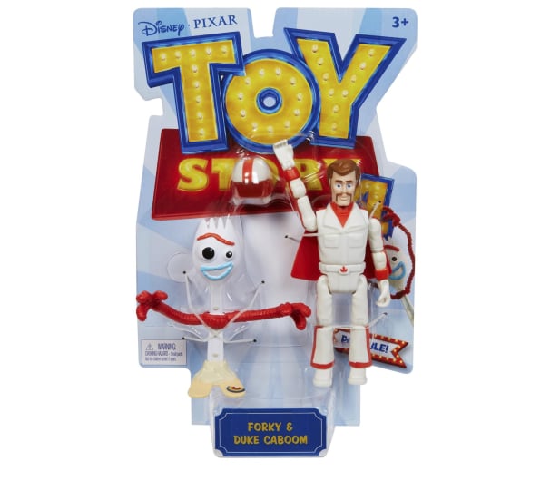 Mattel Disney Toy Story 4 Figurka Forky & Duke Caboom - 492697 - zdjęcie 2