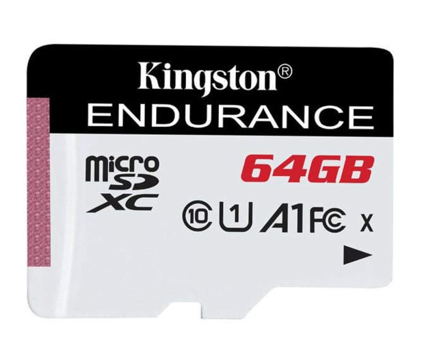 Kingston 64GB High Endurance 95/30 MB/s (odczyt/zapis) - 489770 - zdjęcie