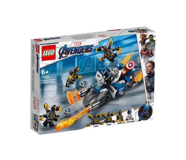 LEGO Marvel Super Heroes Kapitan Ameryka - 490106 - zdjęcie