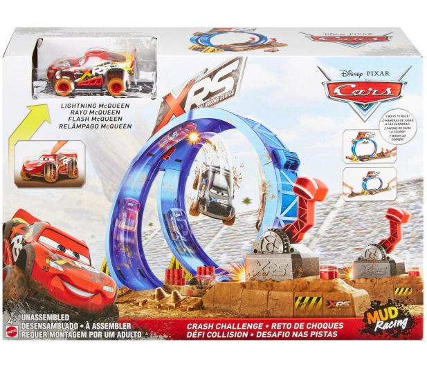 Mattel Cars XRS Wyzwanie Szalone Kraksy - 490104 - zdjęcie 2